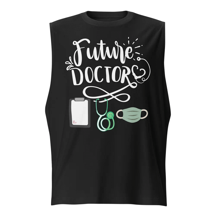 Rx Muscle Tank: Comfortable Medical-themed Apparel product image (1)