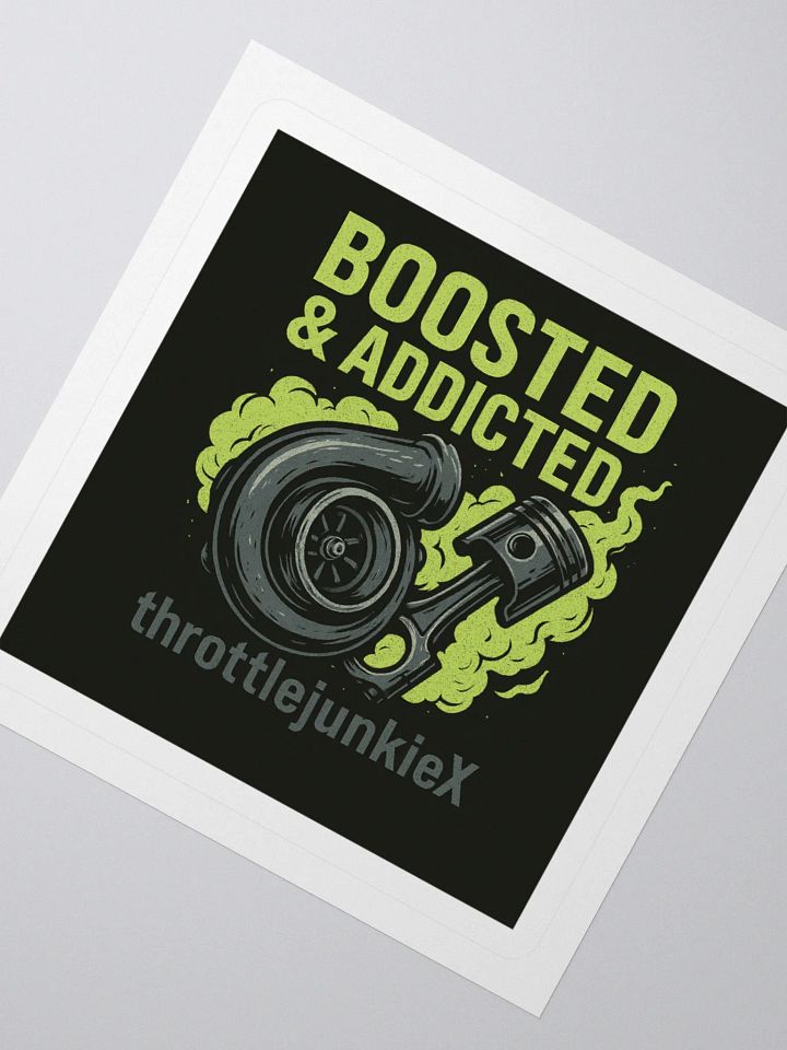Boosted & Addicted Kiss Cut Stickers product image (7)