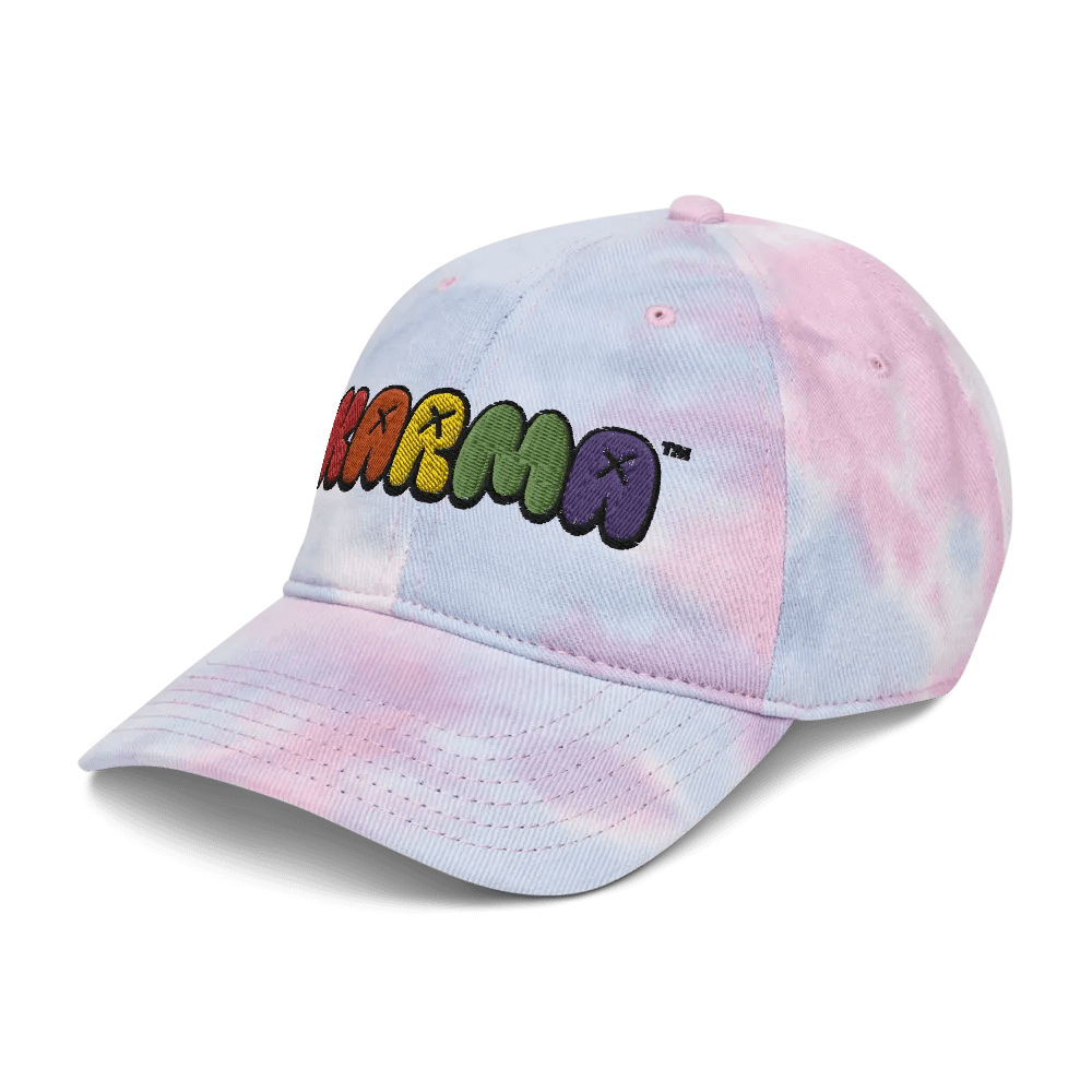 Karma Logo Rainbow Tie Die product image (43)