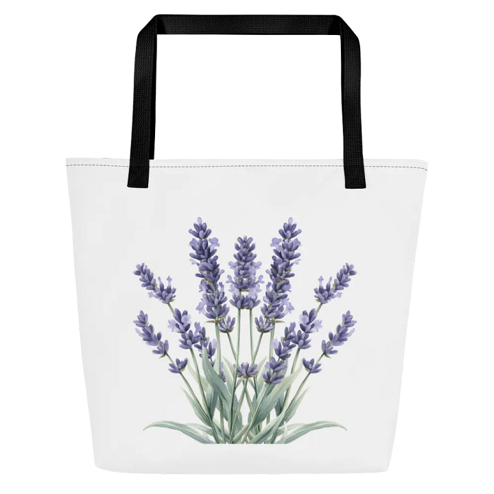 Lavender Fields All-Over Tote product image (1)