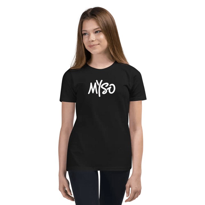 MYSO Youth T-Shirt - White Logo product image (2)