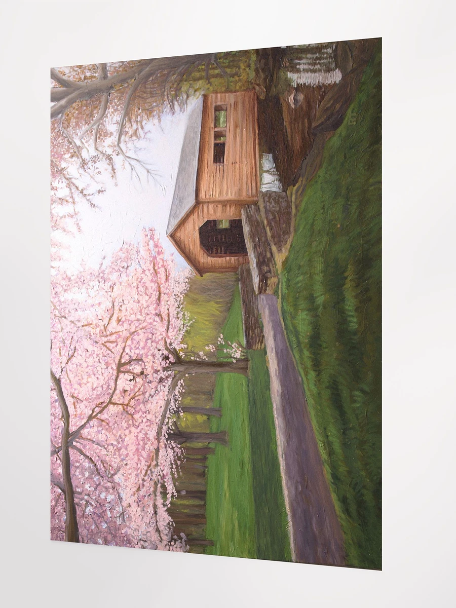 Cherry Blossom Bridge Poster product image (2)