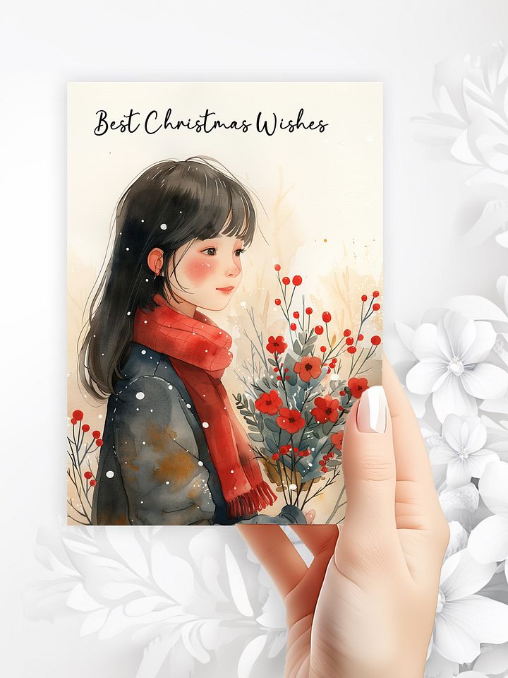 Best Christmas Wishes Greeting Card product image (1)