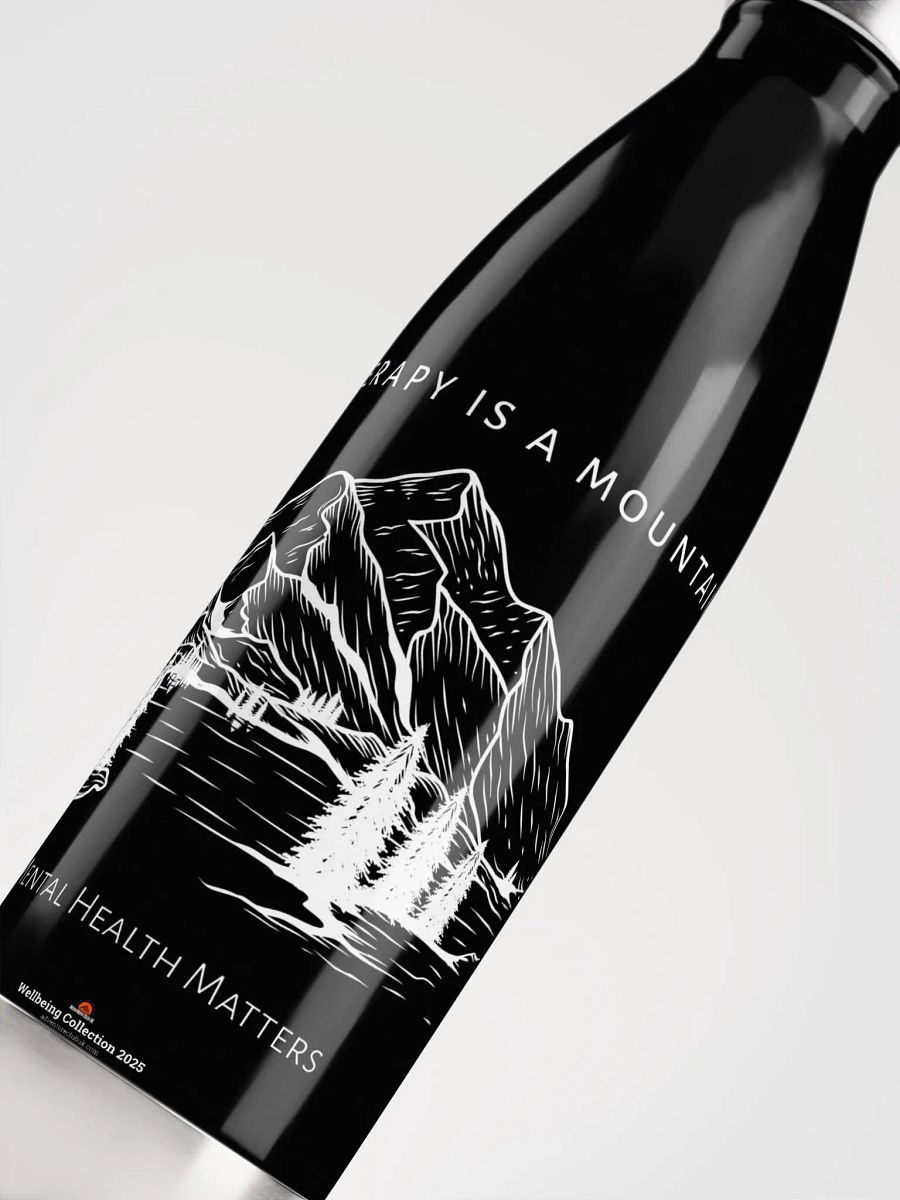 My Therapy is a mountain - Water Bottle product image (5)