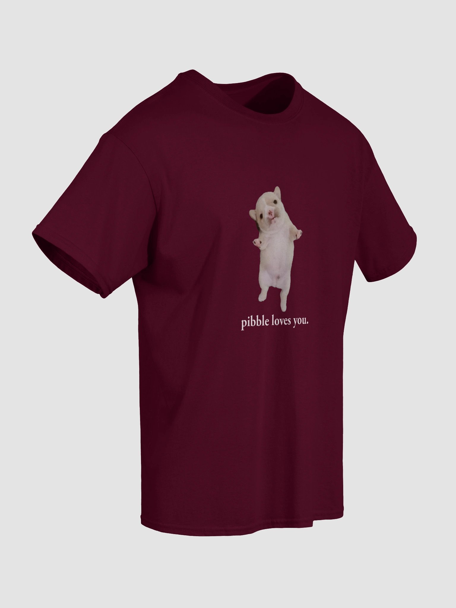 pibble loves you. (tee shirt) -dark colors product image (19)