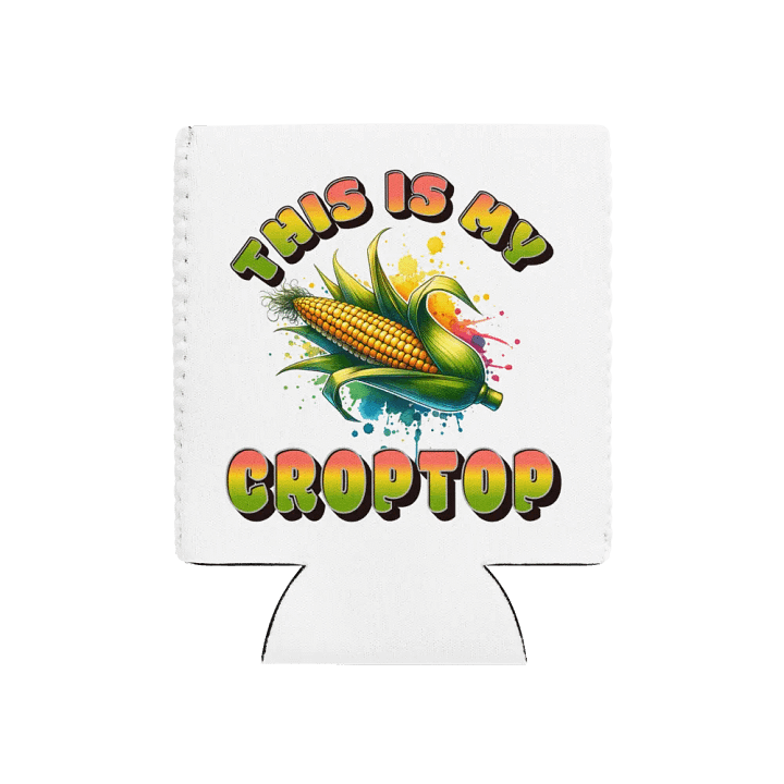 This Is My Crop Top Corn Coozie Can Cooler product image (1)