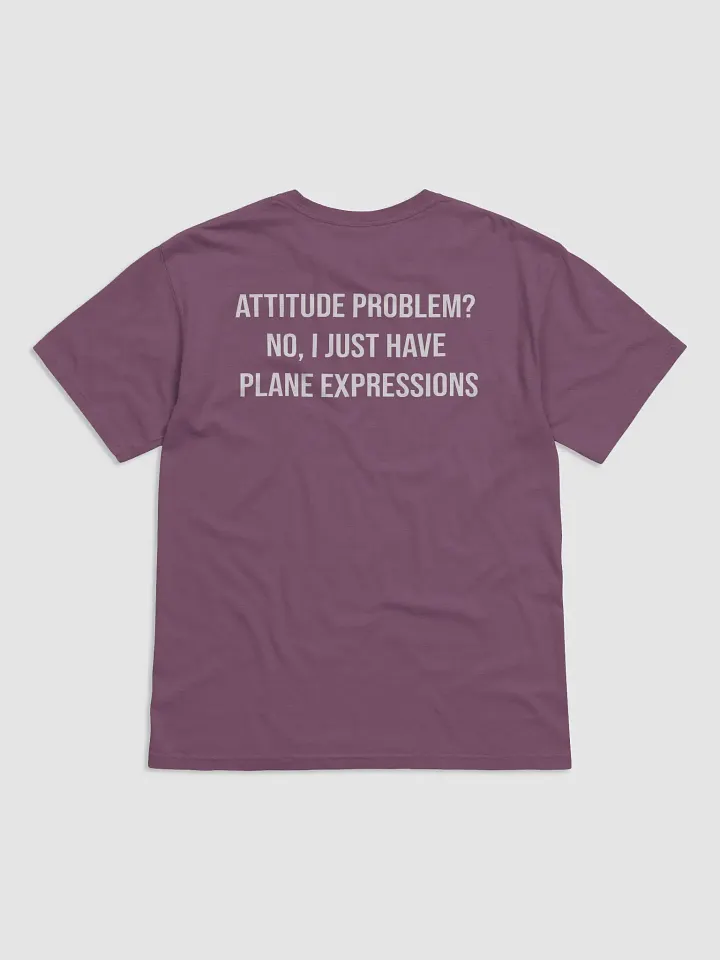 Plane Expressions Unisex T product image (2)