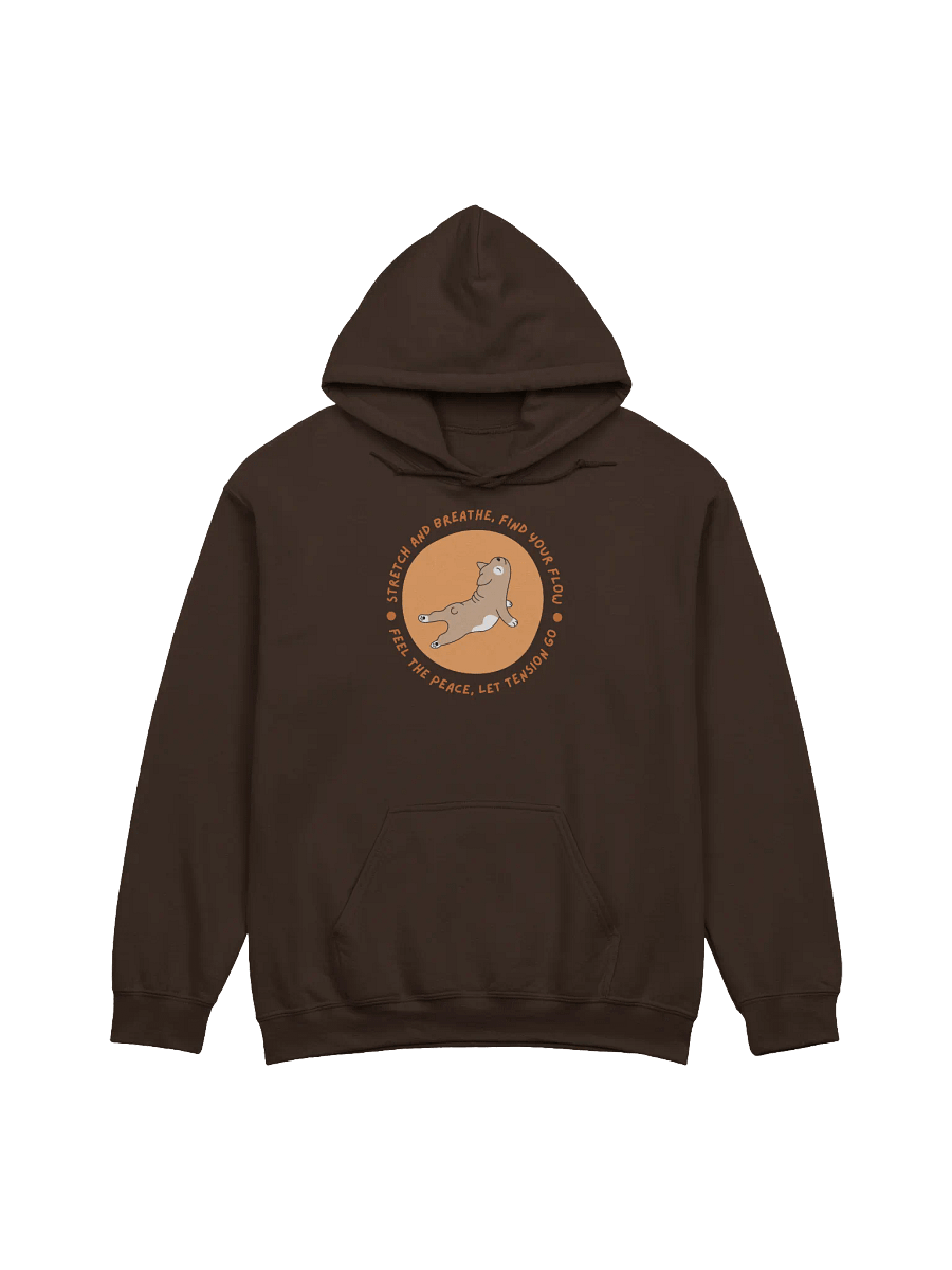 "Zen Pug Hoodie: Yoga Pose Serenity" product image (4)