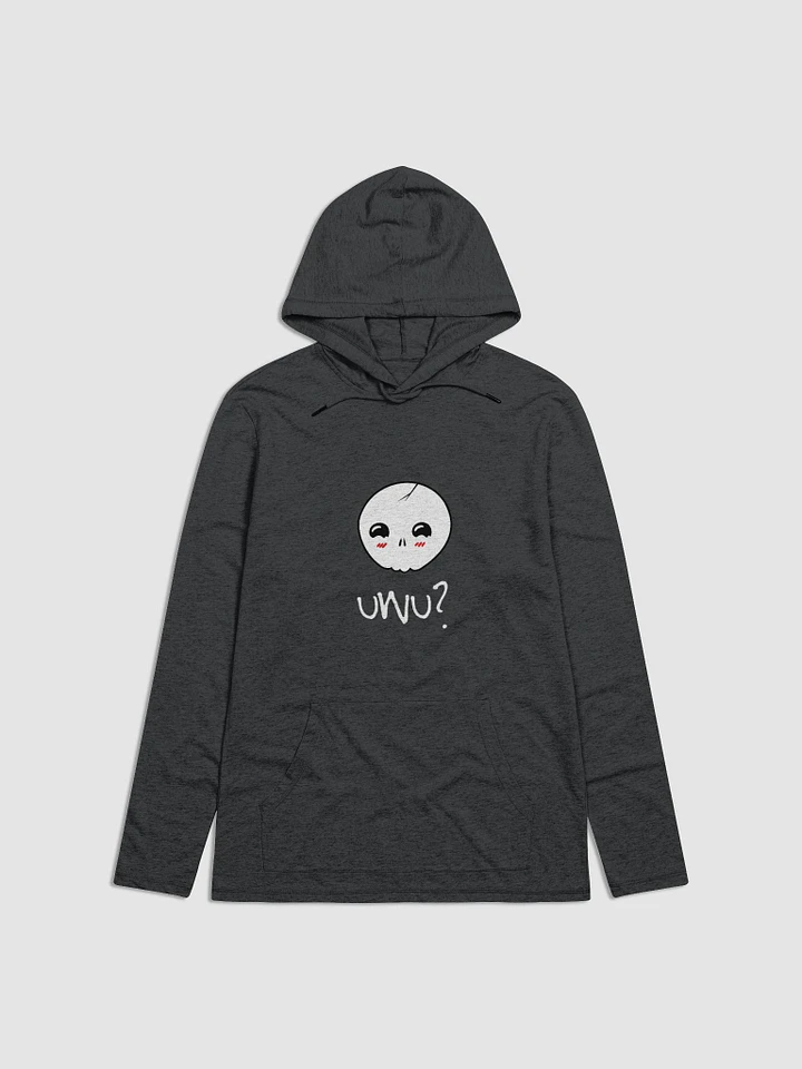 uWu Skull || Lightweight Hoodie product image (1)