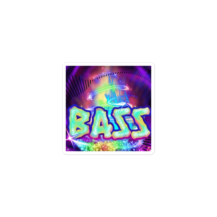 Hype Bass Die-Cut Magnet product image (1)