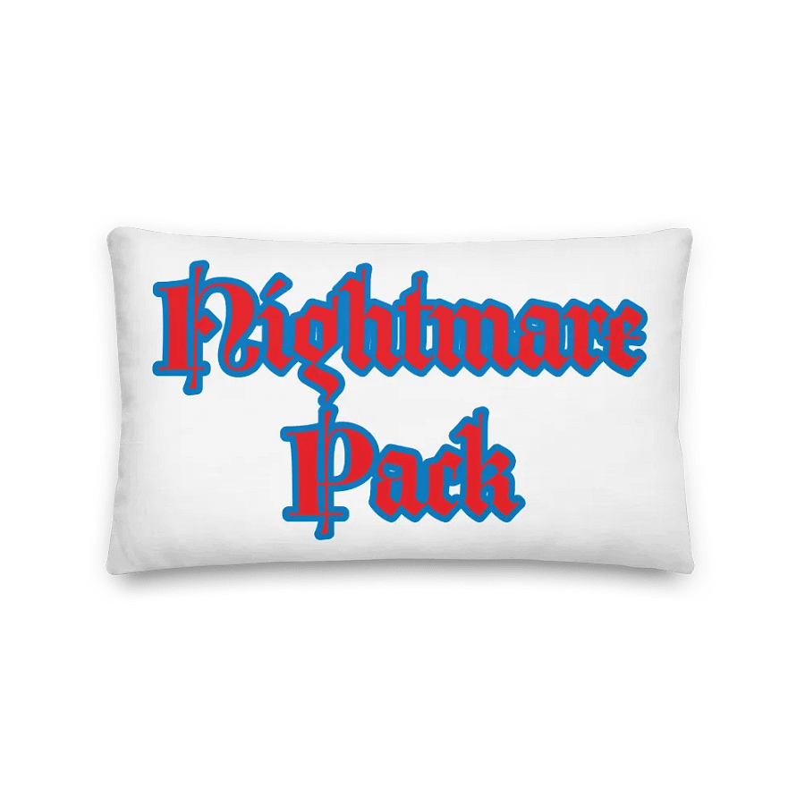 NightmareRyzing Howling Wolf Premium Pillow product image (2)