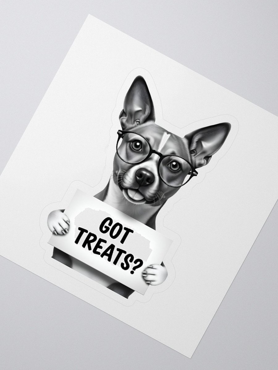 Got Treats Potcake Sticker product image (2)