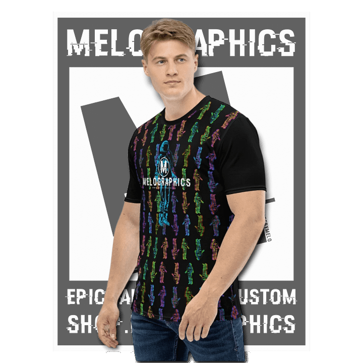 RGB on Repeat - Ultimate T-Shirt | #MadeByMELO product image (2)