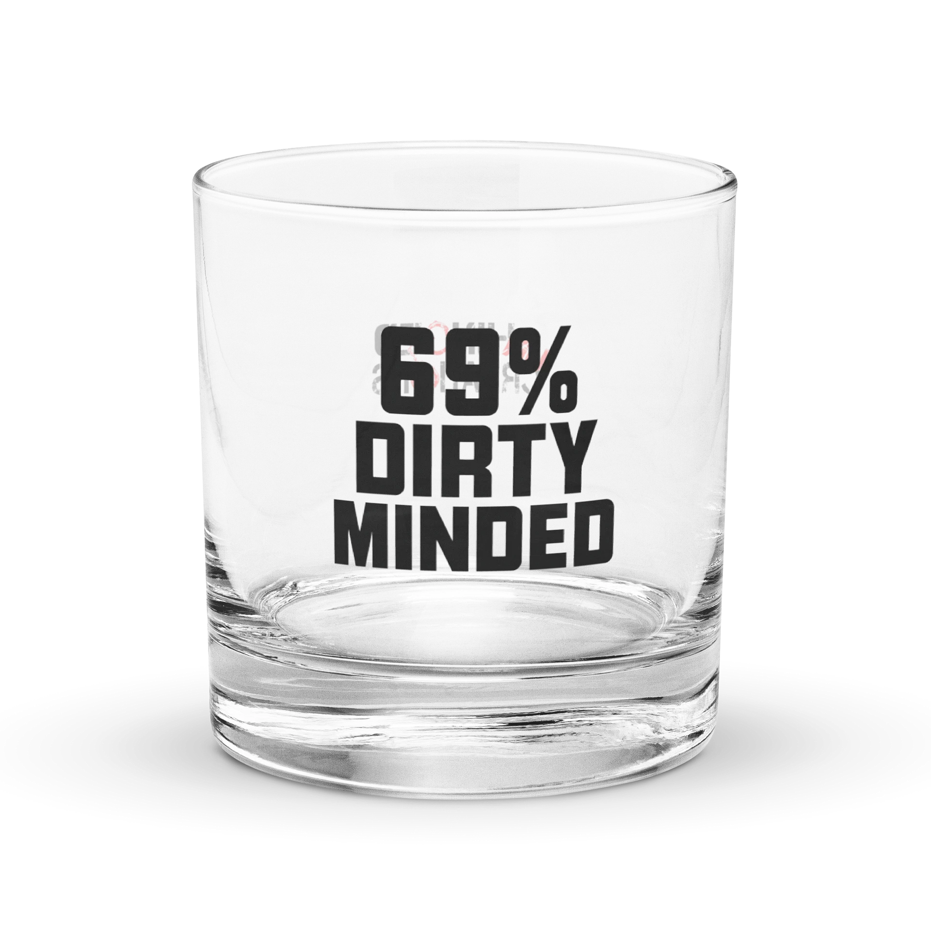 Dirty Minded Rocks Glass product image (1)