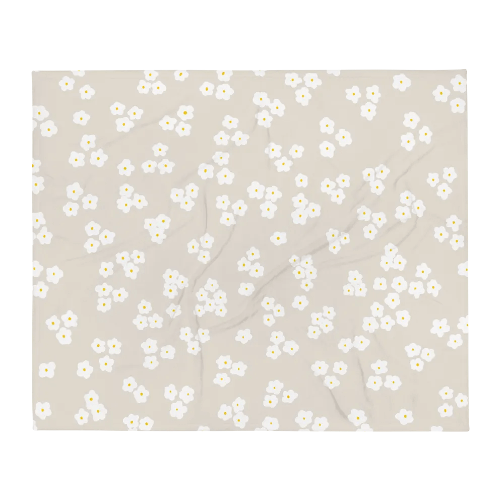 TINY DAISY FLEECE BLANKET product image (2)