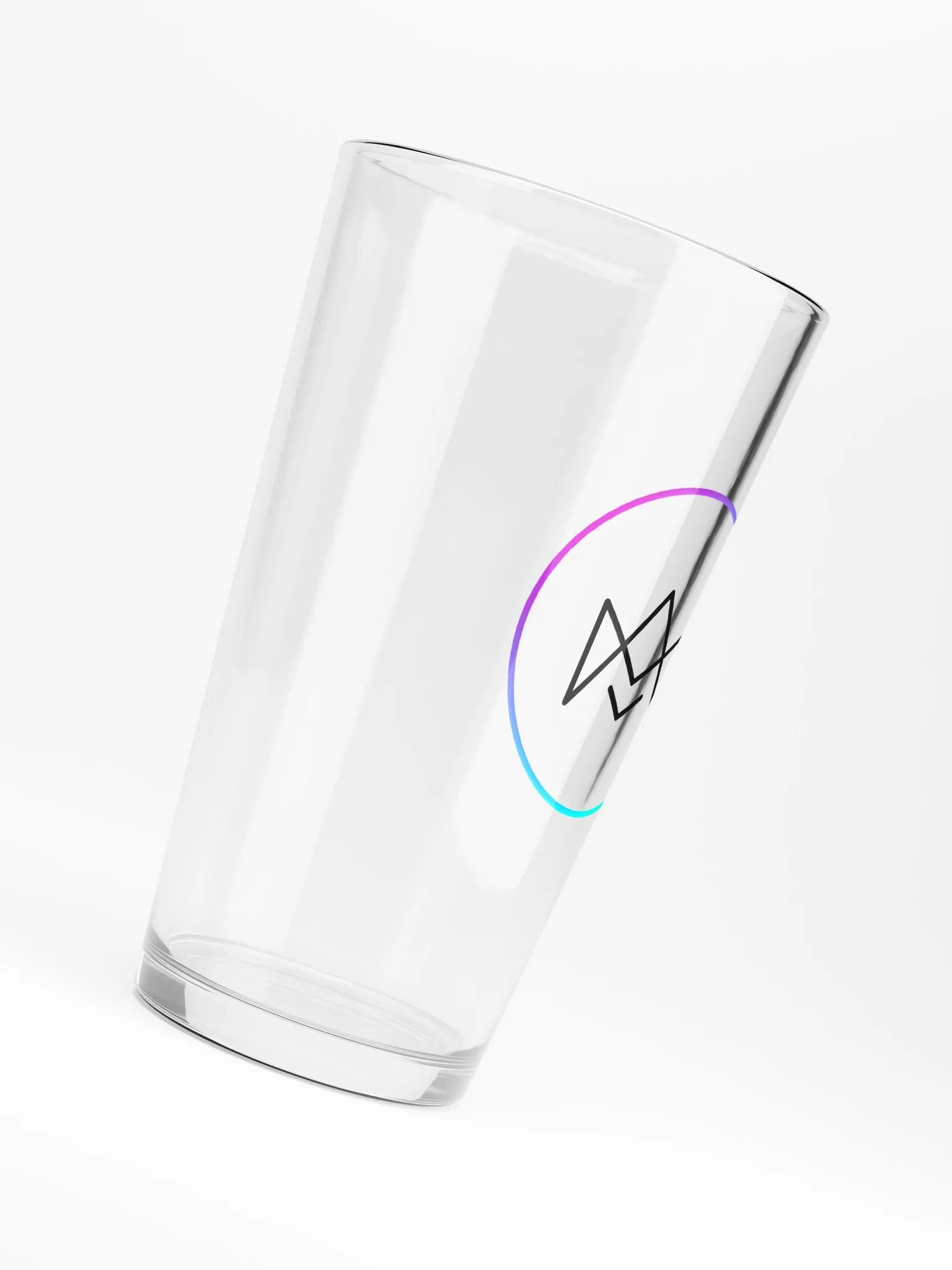 MayLouuu Logo Pint Glass (black) product image (6)