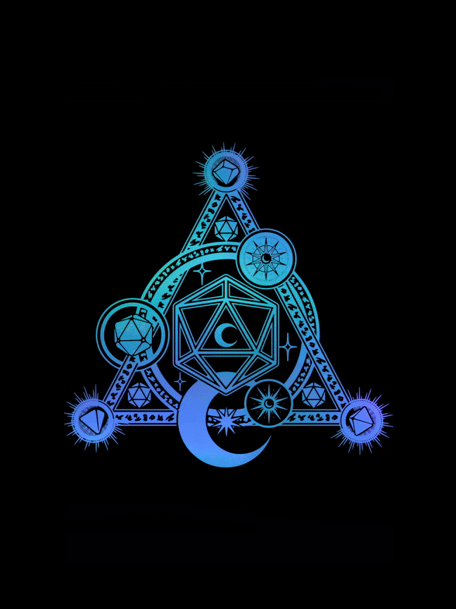 D20 Moon Magic Luminous Design product image (1)
