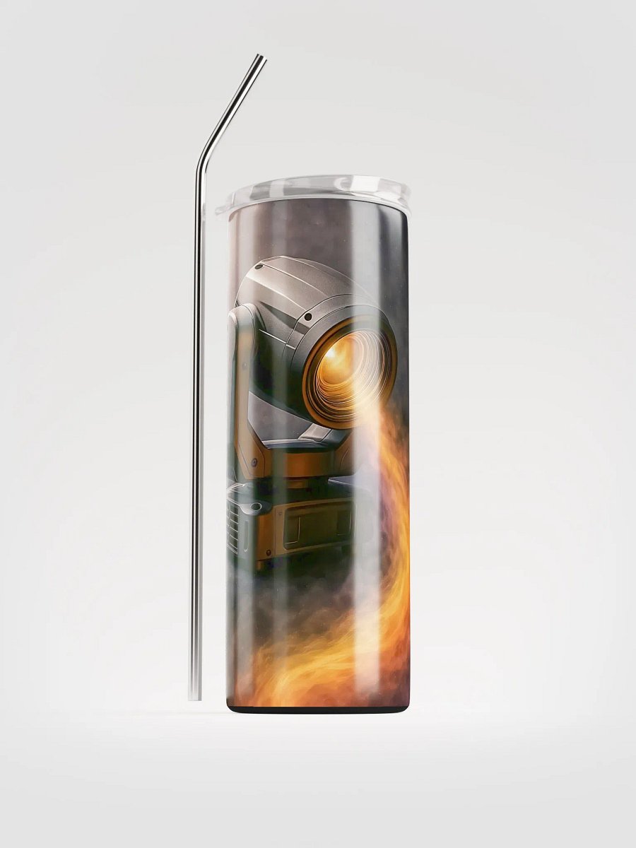 Theatrically Jerry: "Light Beam Cyclone" Moving Head Light Fine Art Tumbler product image (1)