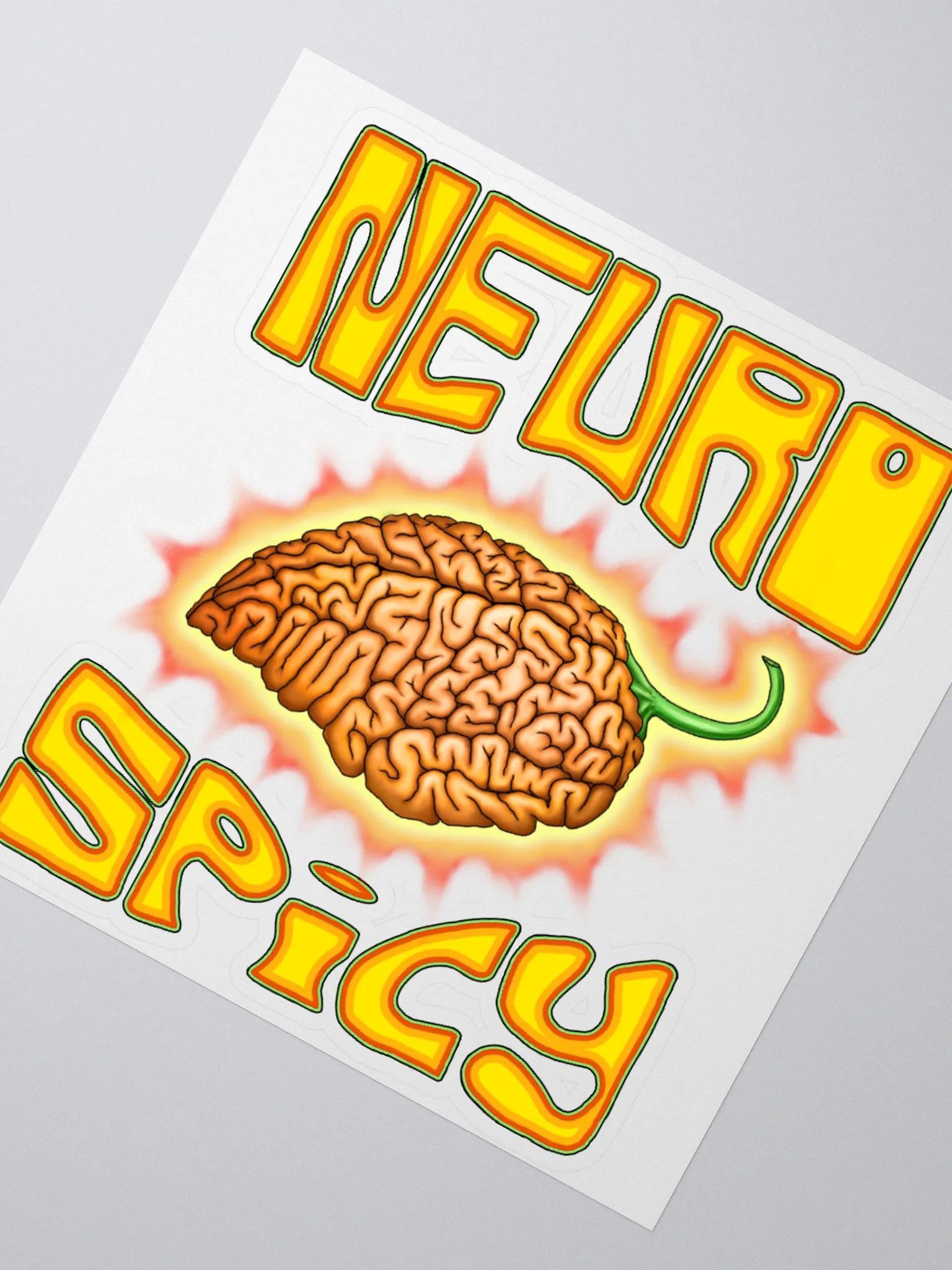 Neurospicy Sticker product image (2)