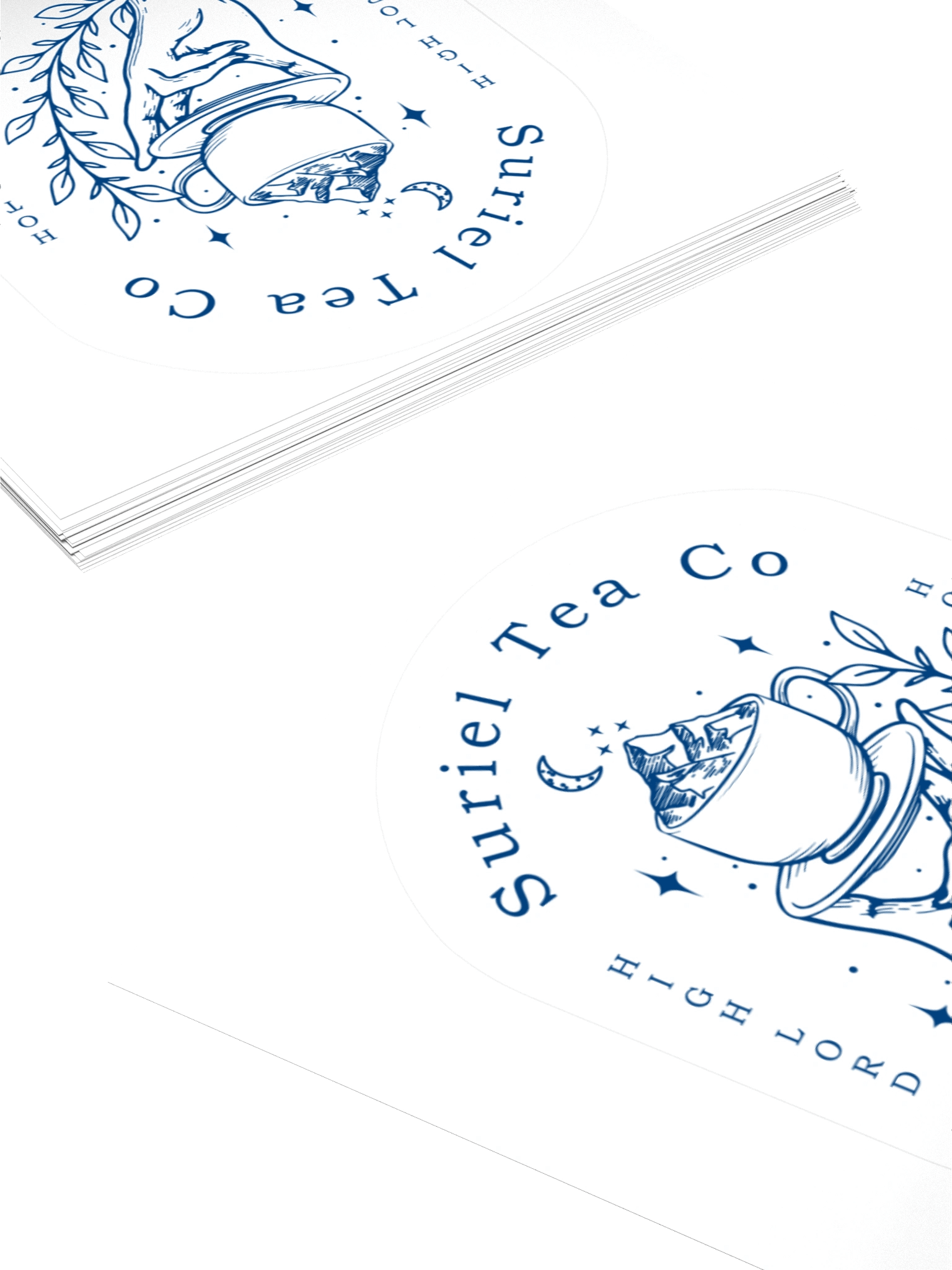 The Suriel Tea Co Suriel Tea Company Spill The Tea Velaris ACOTAR Symbol Sticker 1WH2 product image (3)
