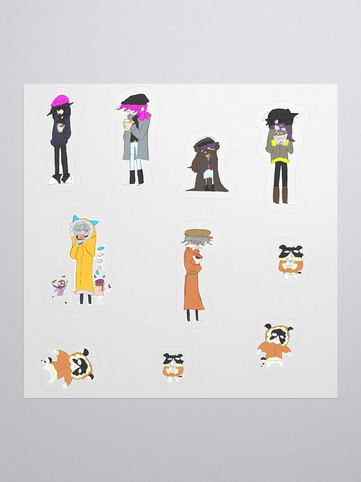 Moon Savers + Hampan and Ray Stickers product image (1)