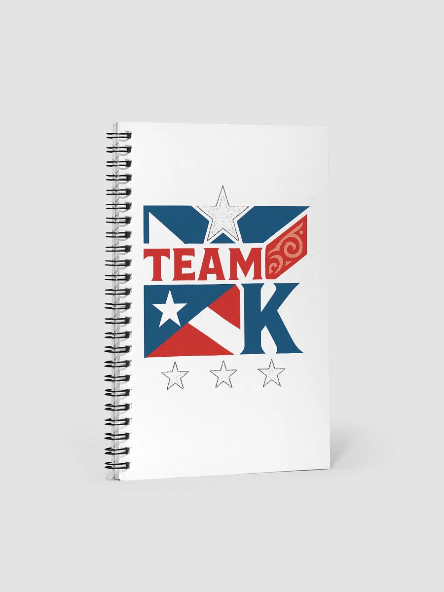 Team K Puerto Rico Spiral Notebook product image (1)