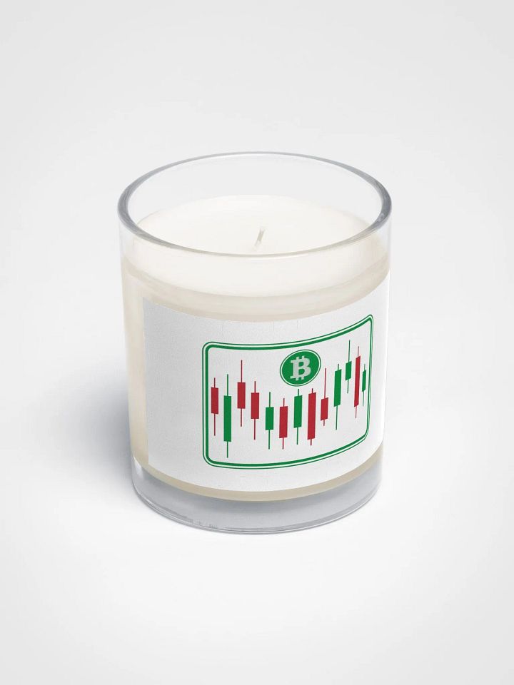 Cryptocurrency Trading Candlestick Soy Wax Candle product image (2)
