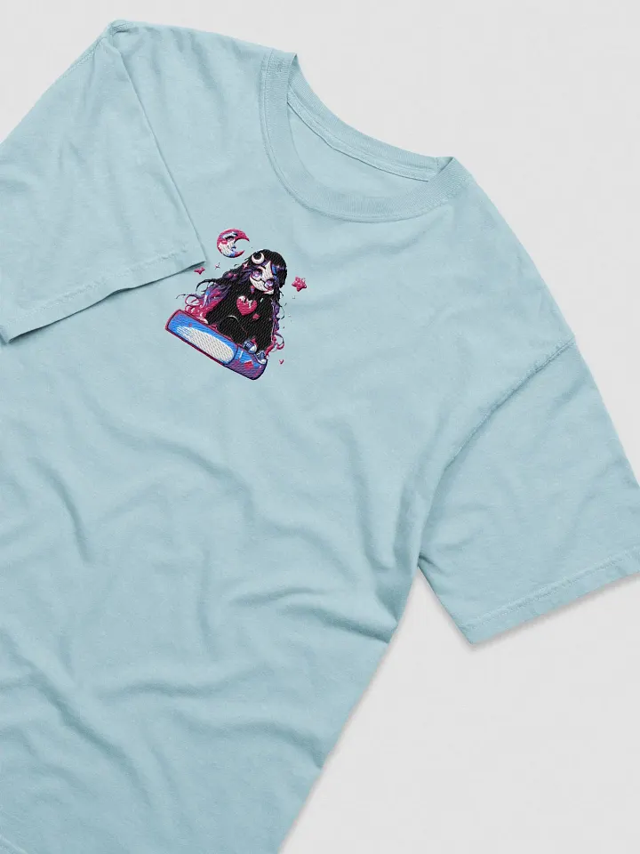 Embroidered Chibi Tori on Book Pajama T-Shirt product image (1)