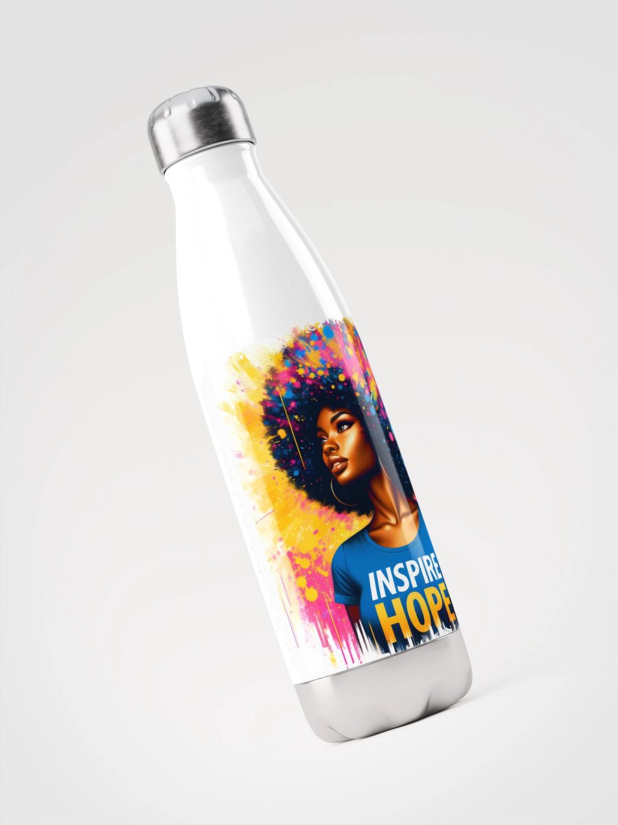 INSPIRE HOPE Afro-Inspired Stainless Steel Water Bottle product image (3)