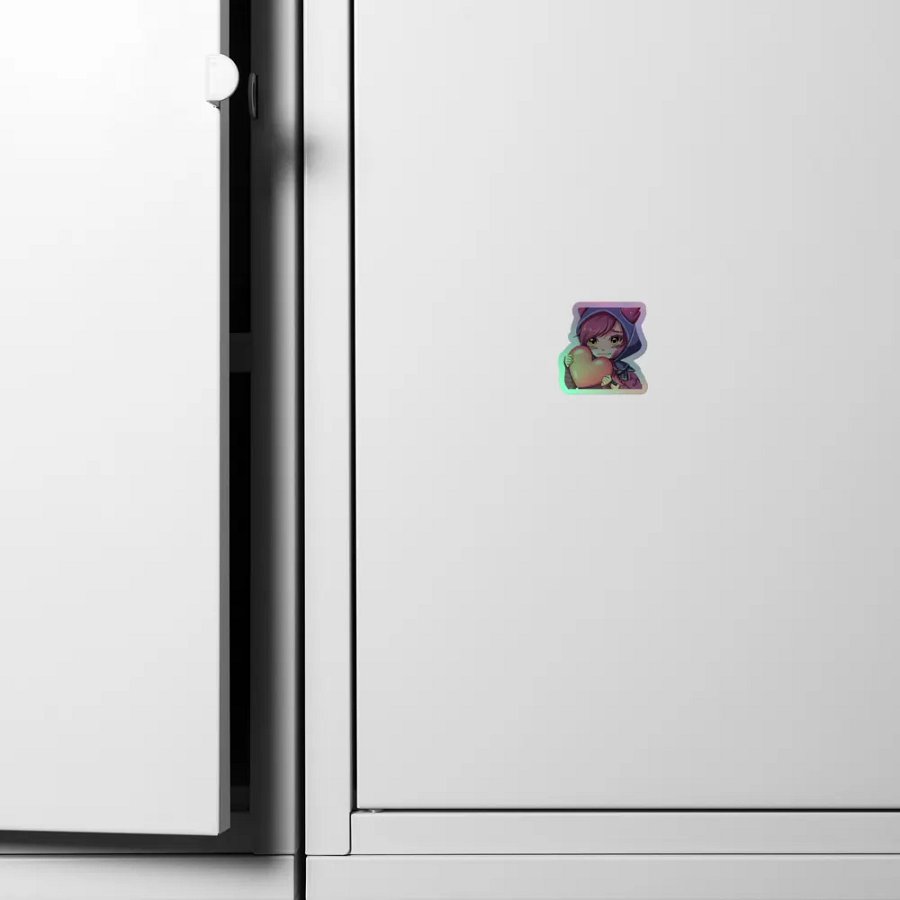Xayah holo sticker product image (6)