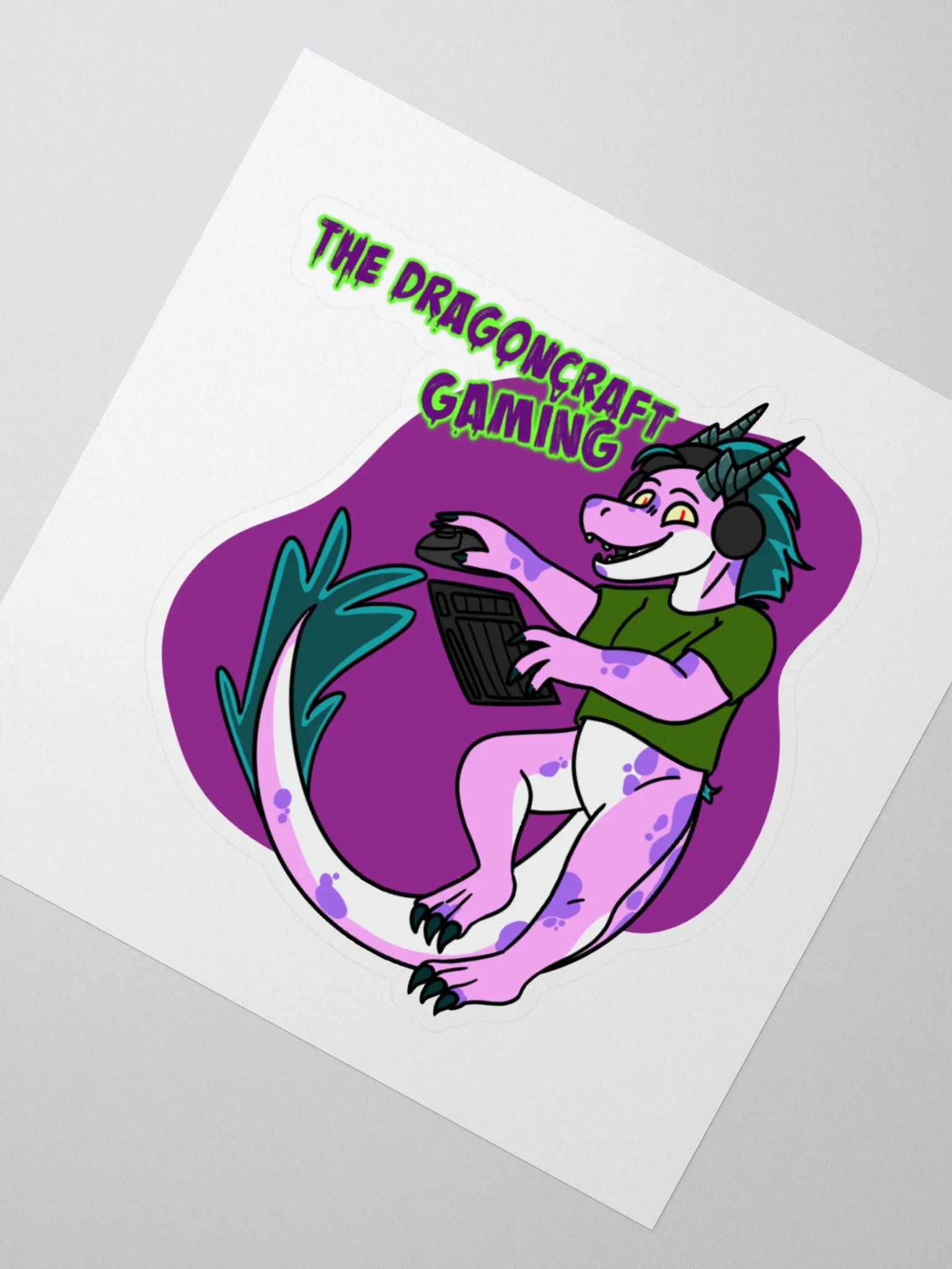 The Dragoncraft Gaming Stickers product image (4)
