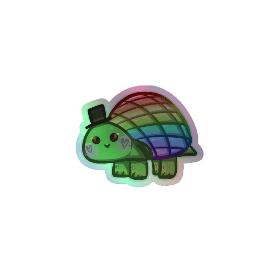 Gay Turtle - LGBT Turtle Rainbow Flag Shell product image (1)