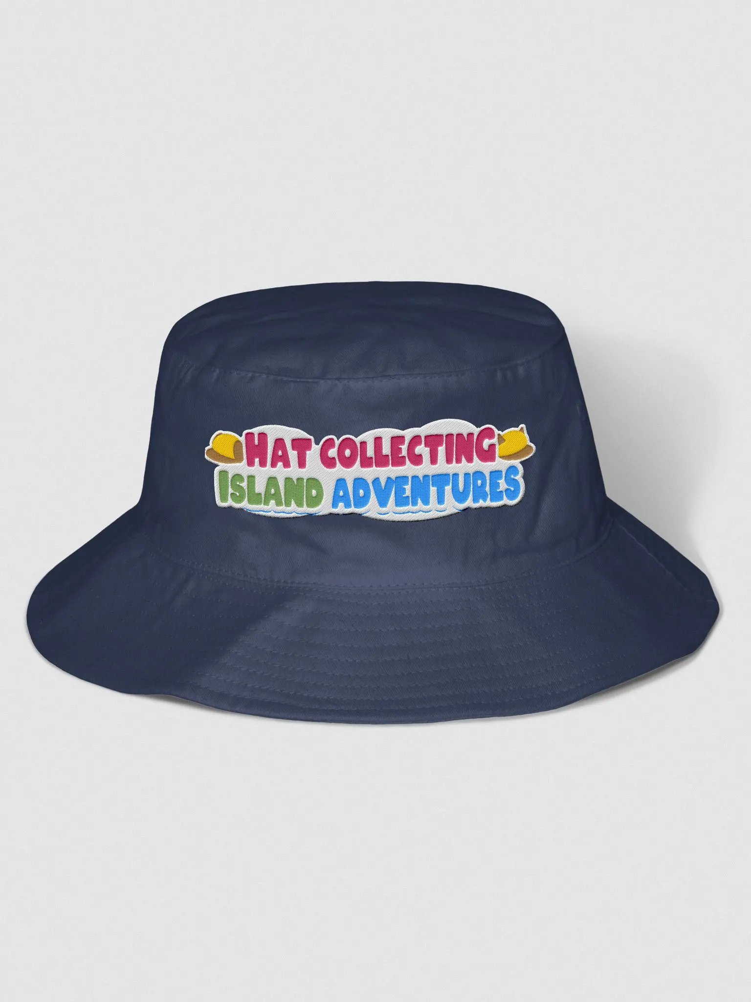 Hat Collecting Adventures - flexfit bucket hat - embroidered product image (1)