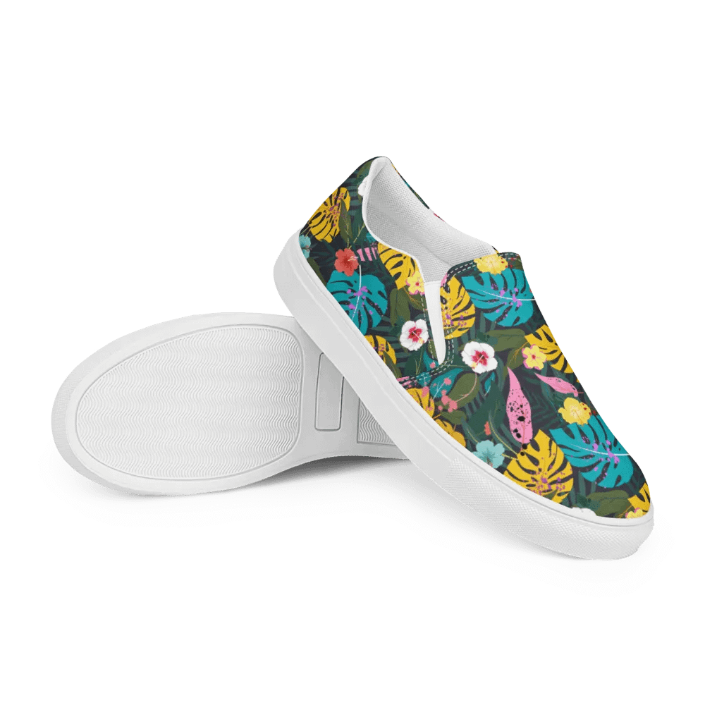 Forest Flora Canvas Slip-Ons product image (7)