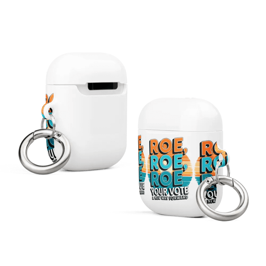 ROE FOR YOUR VOTE All-Over Print AirPods® Case product image (12)