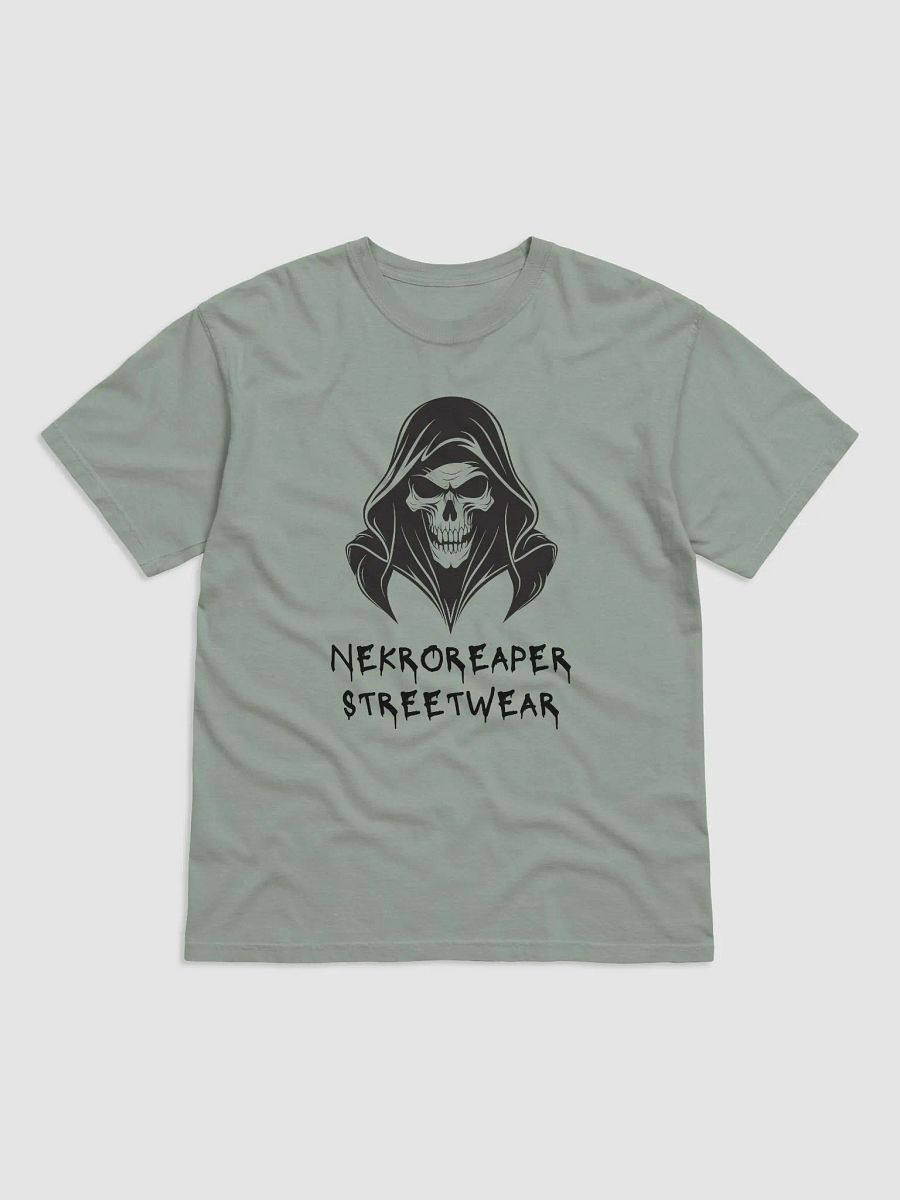 NEKROREAPER STREETWEAR stylized hooded skull design T-Shirt product image (9)