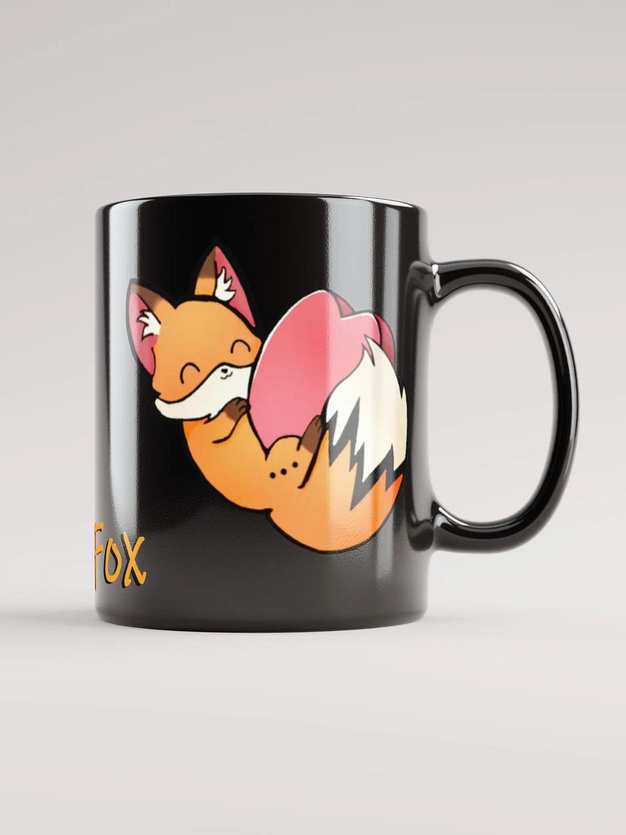 Heart Black Glossy Mug product image (6)