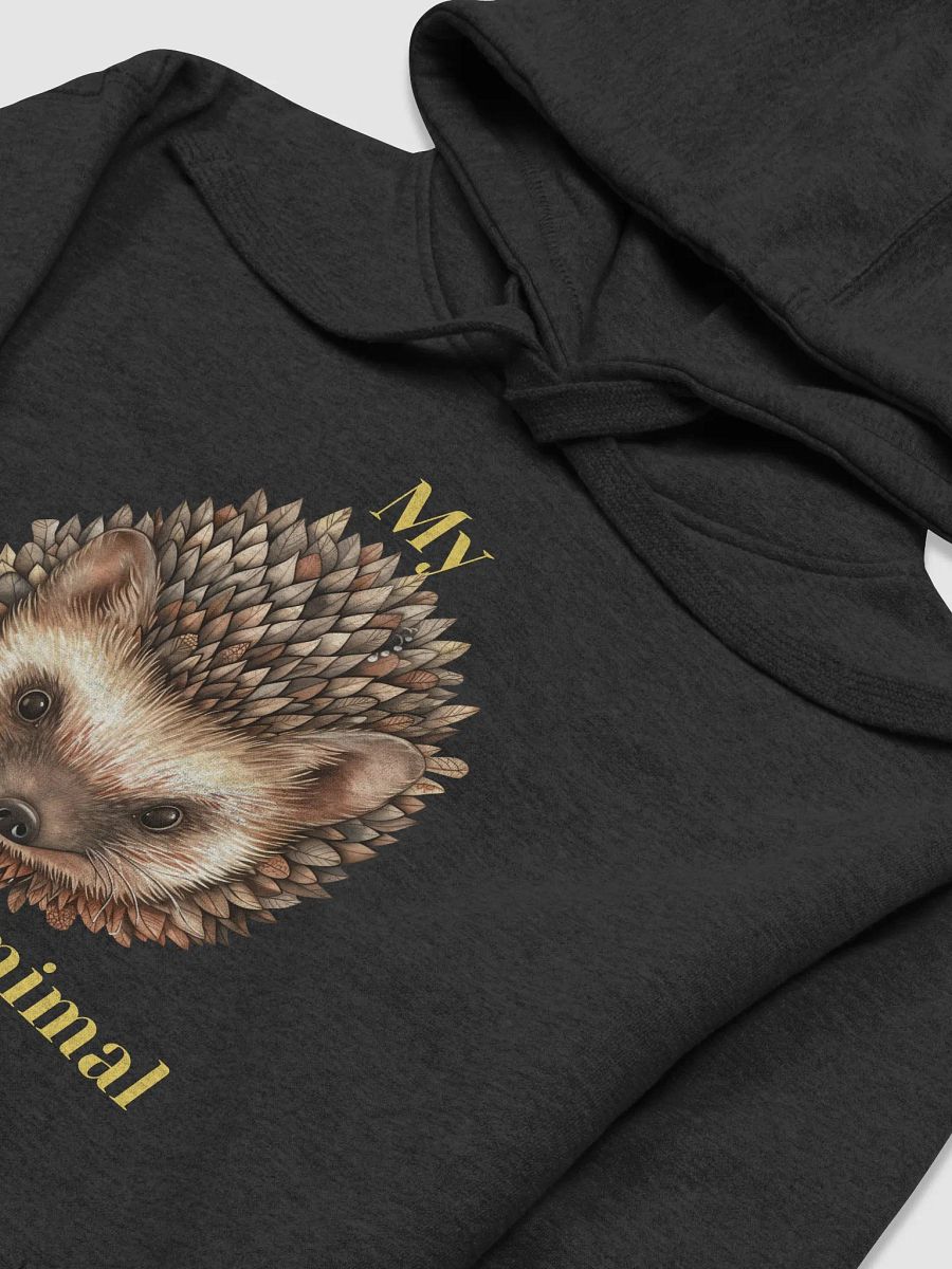 Spirit Animal Hedgehog In Folk Art Style Premium Hoodie product image (3)