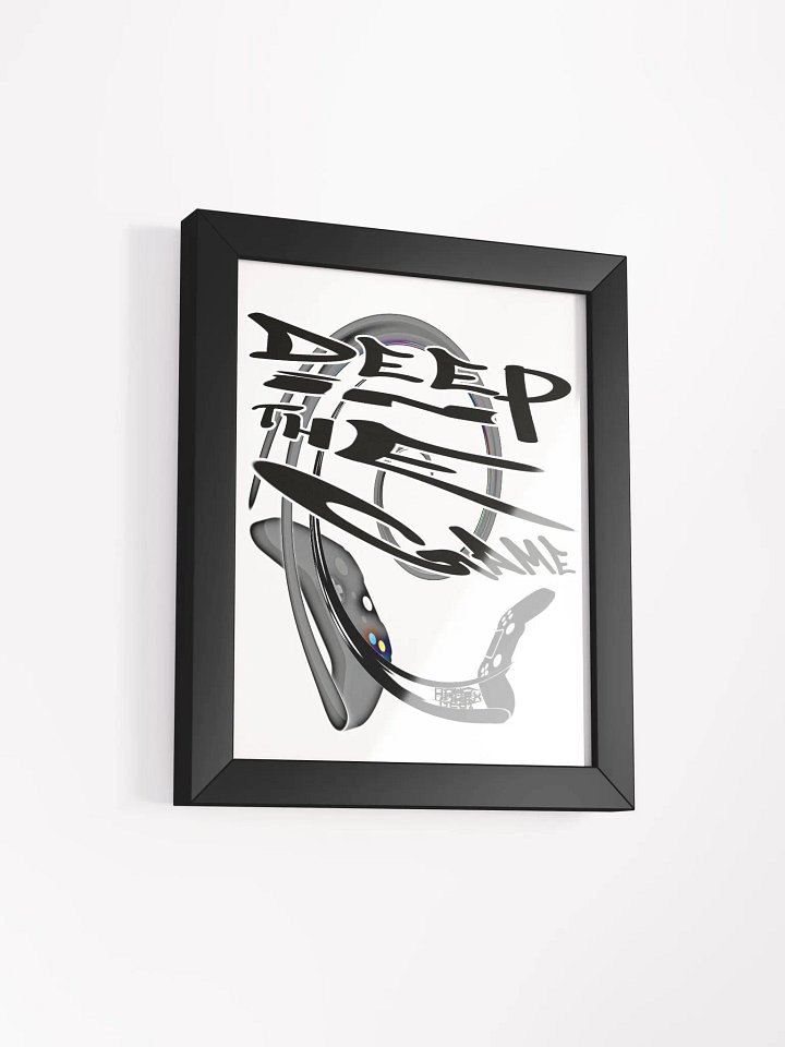Deep In The Game - Framed - High-Quality Matte Poster product image (2)