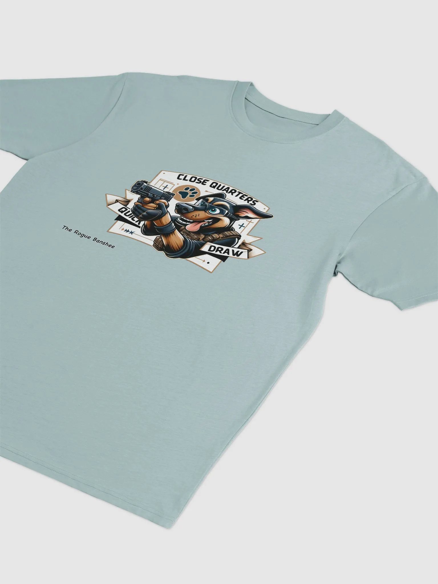 Cotton Heritage Men’s Premium Heavyweight Tee – Close Quarters, Quick Draw product image (7)