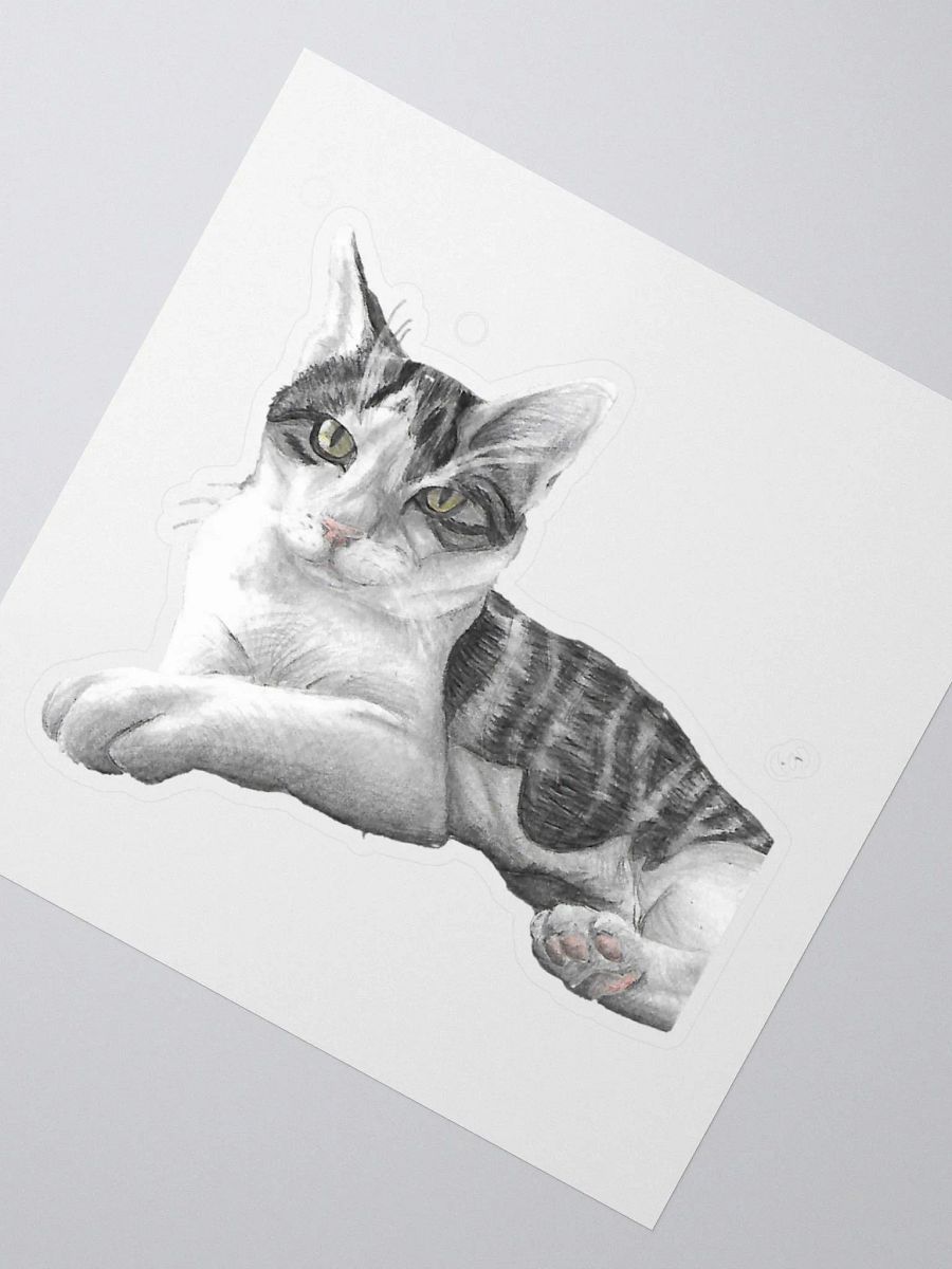Cat Drawing Sticker product image (4)