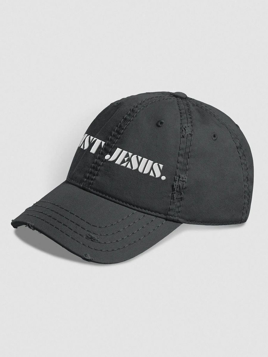 JUST JESUS Distressed Hat product image (4)