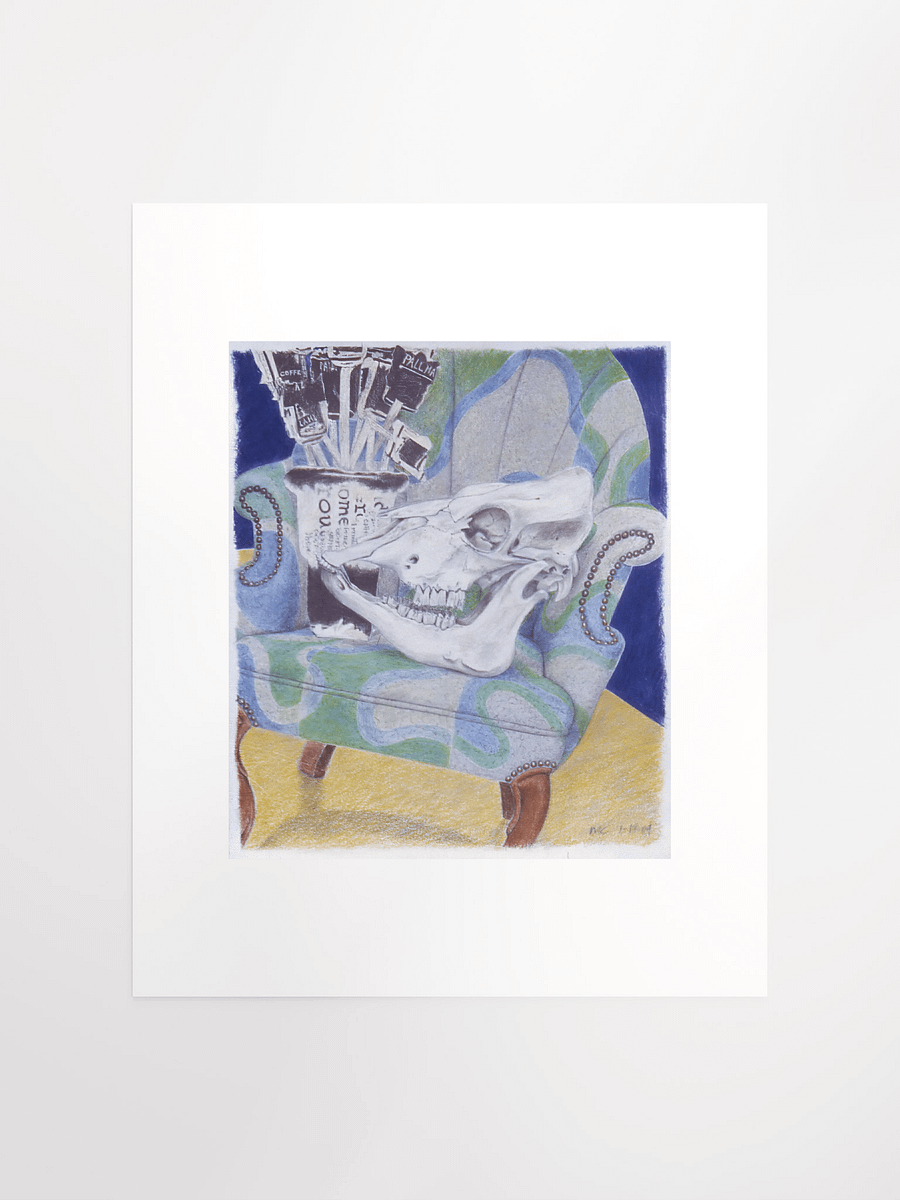 Skull Still Life print product image (2)