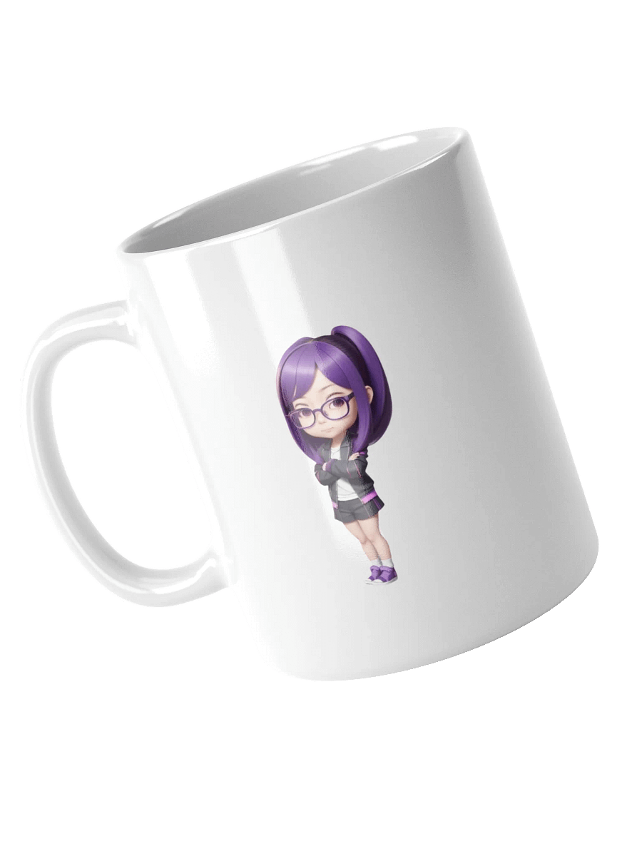 (PURPLE CHIBI) K White Mug product image (3)