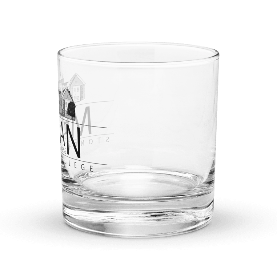 Meehan School of Business Rocks Glass product image (2)