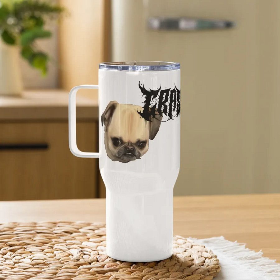 Big Brain Crash Cult Travel Mug product image (10)