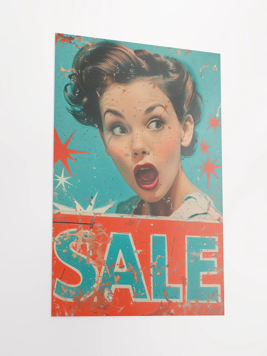Pin-Up Surprise Sale - Pop Art Poster product image (4)