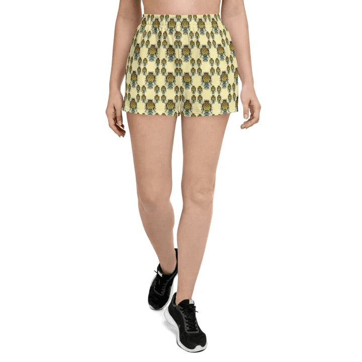 double-ender upside-down pineapple print shorts product image (2)