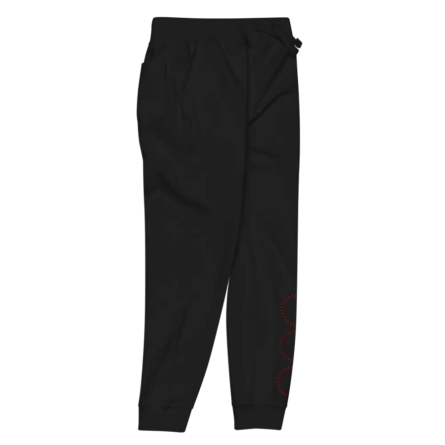 Red Circle Unisex Fleece Joggers product image (9)