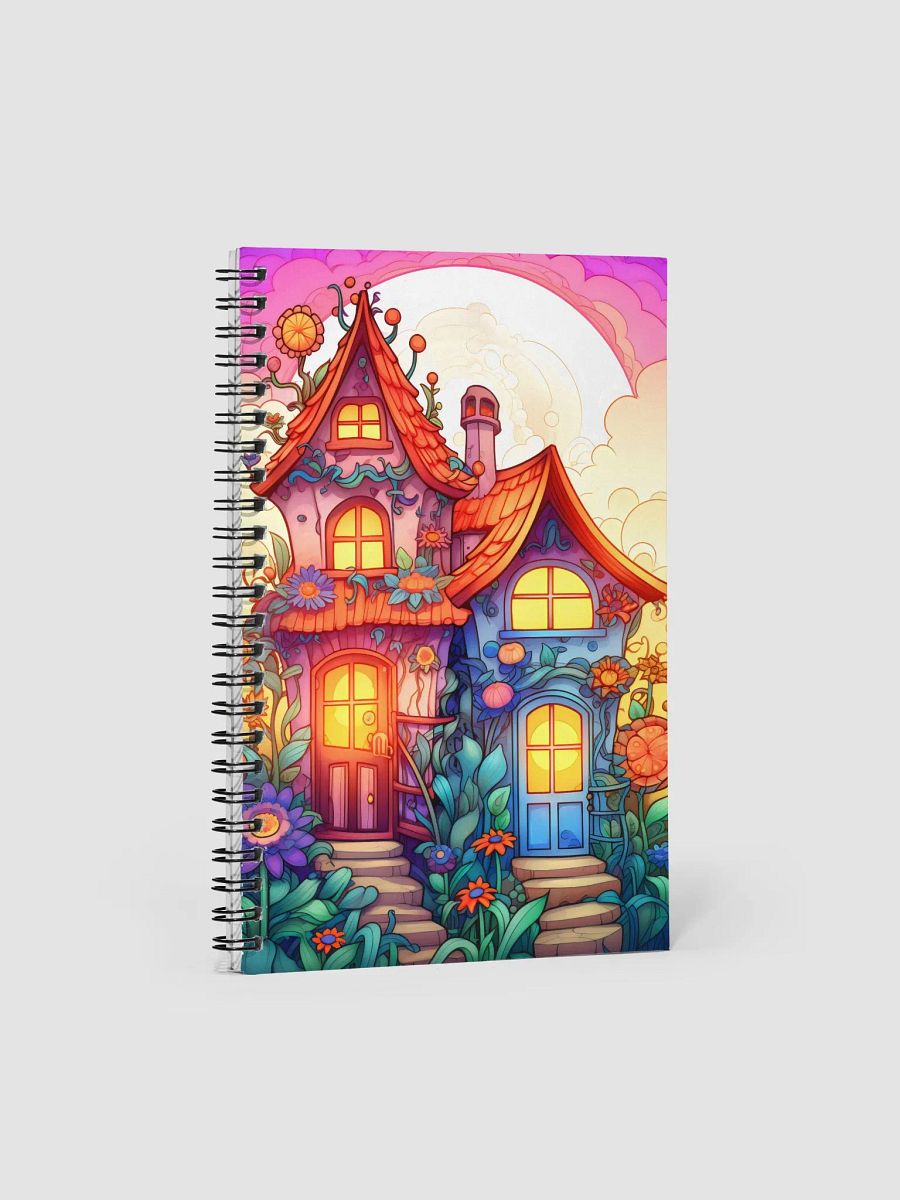 Enchanted Cottage Dreams Spiral Notebook product image (1)